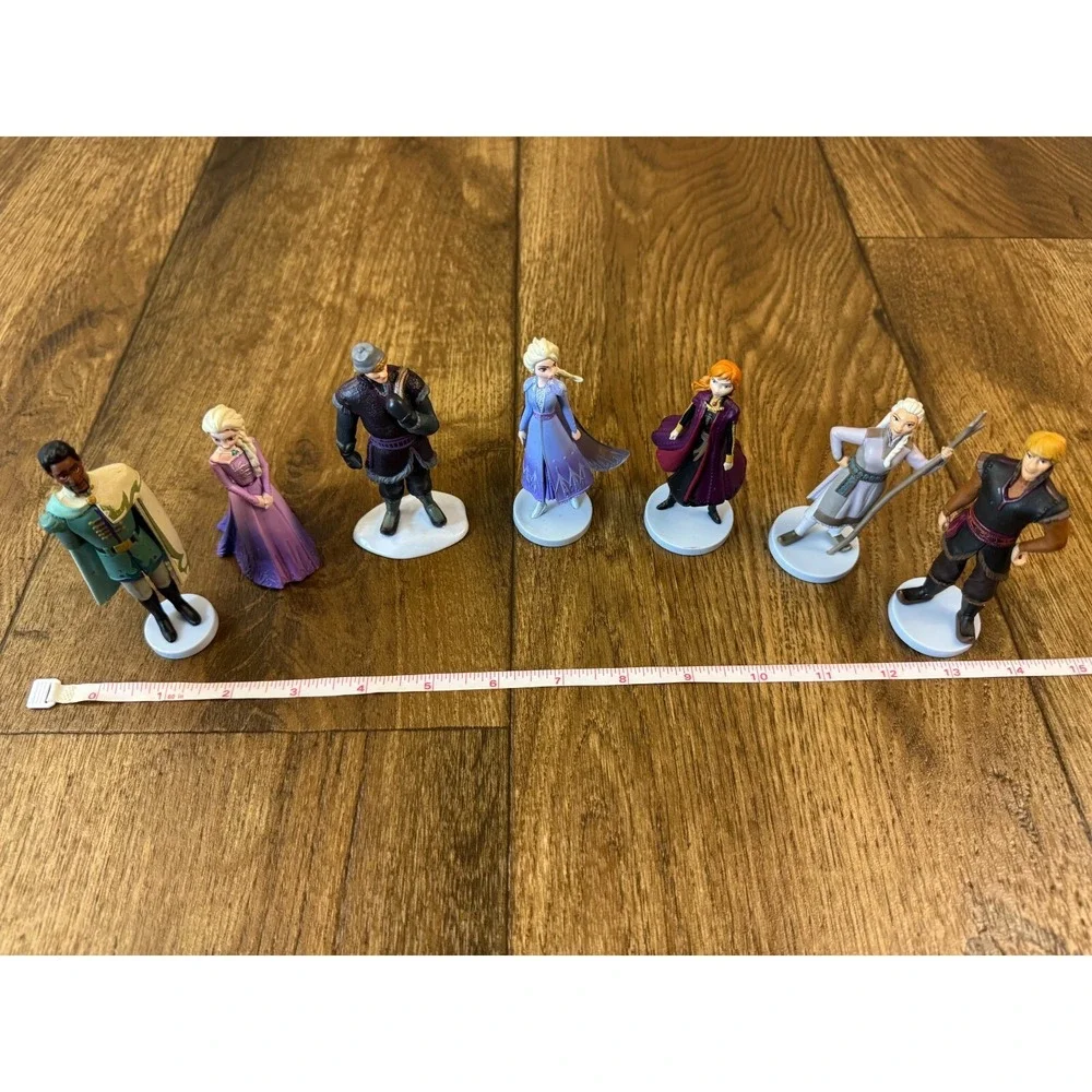 Disney Store Princess Ana Elsa Frozen Toy Figures Lot Cake Topper Yelena Mattias